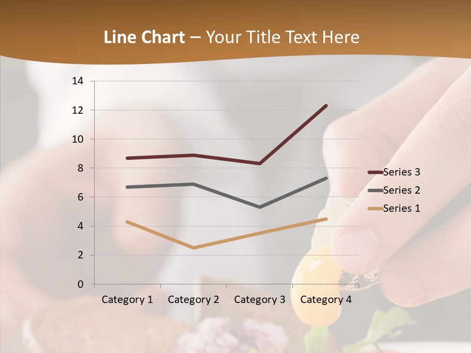 Red Men Cooking PowerPoint Template