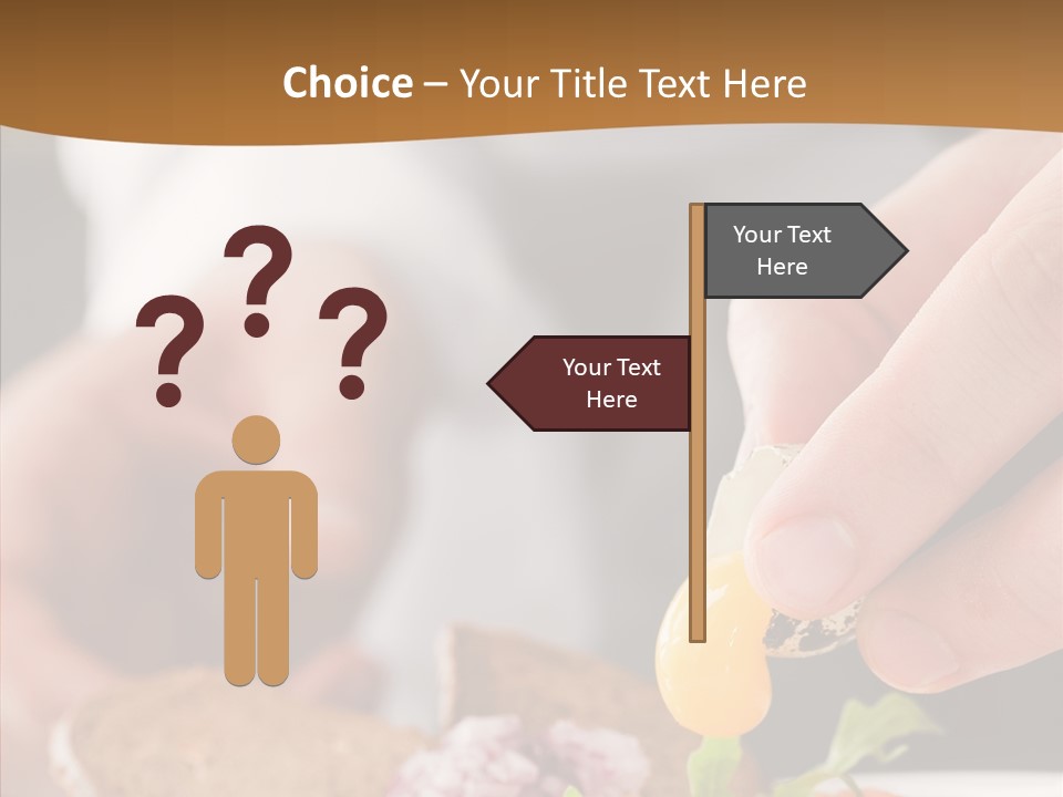 Red Men Cooking PowerPoint Template