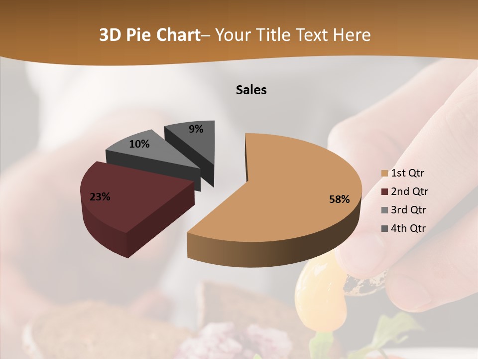 Red Men Cooking PowerPoint Template