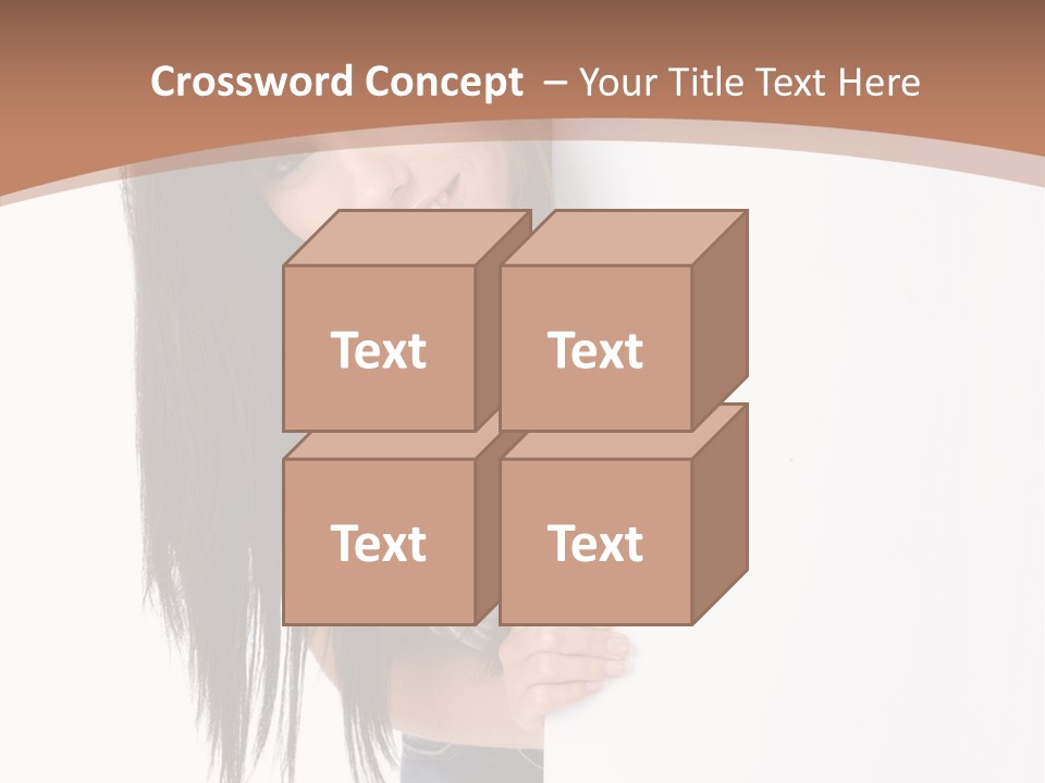 Sign Display Model PowerPoint Template