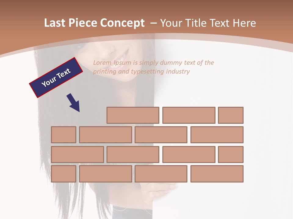 Sign Display Model PowerPoint Template