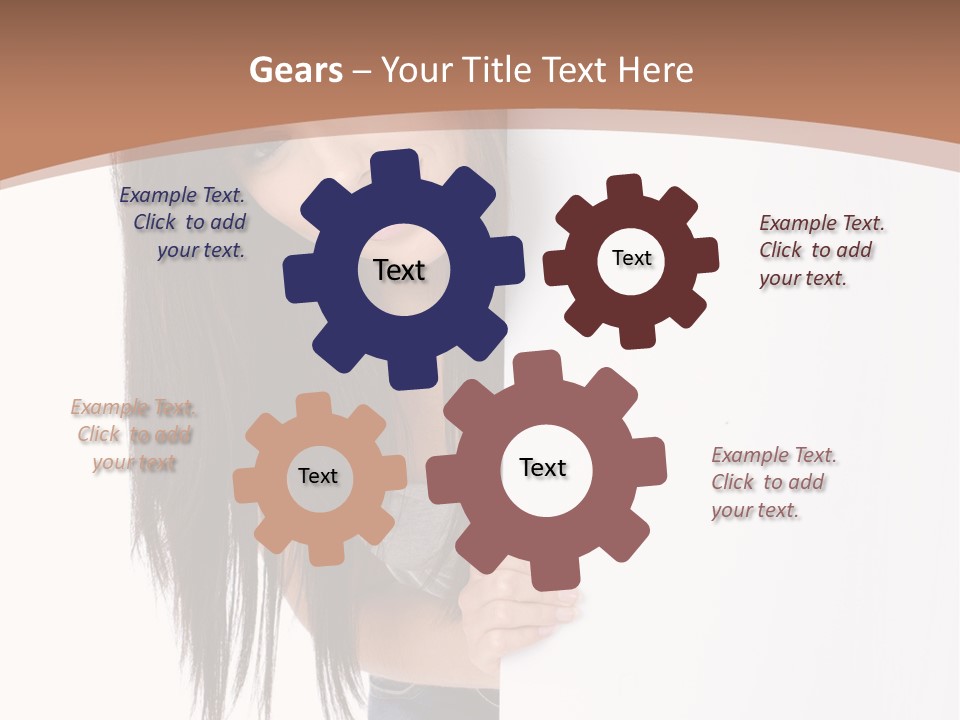 Sign Display Model PowerPoint Template