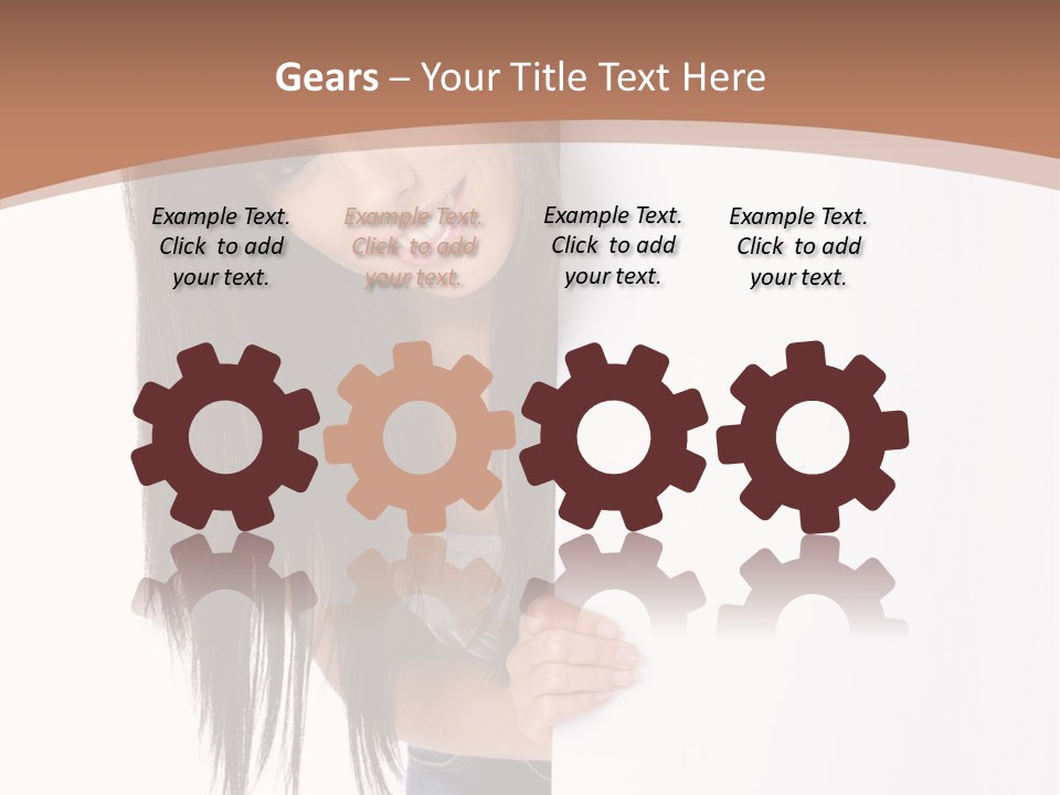 Sign Display Model PowerPoint Template