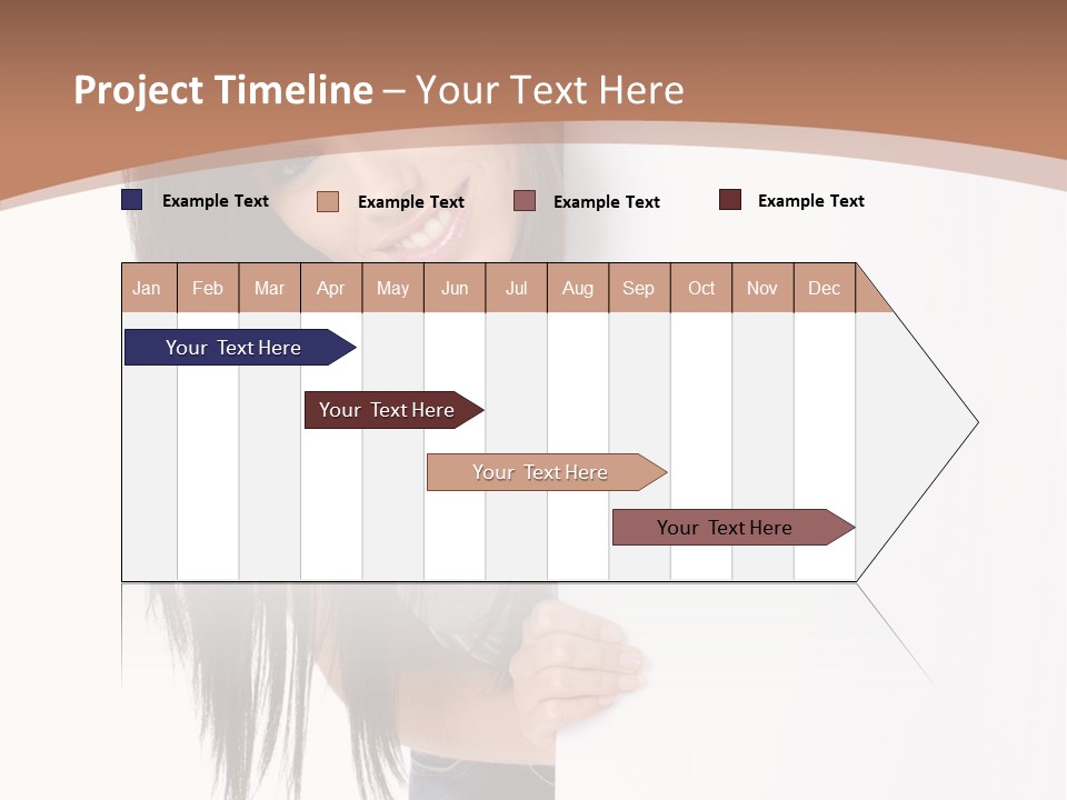 Sign Display Model PowerPoint Template
