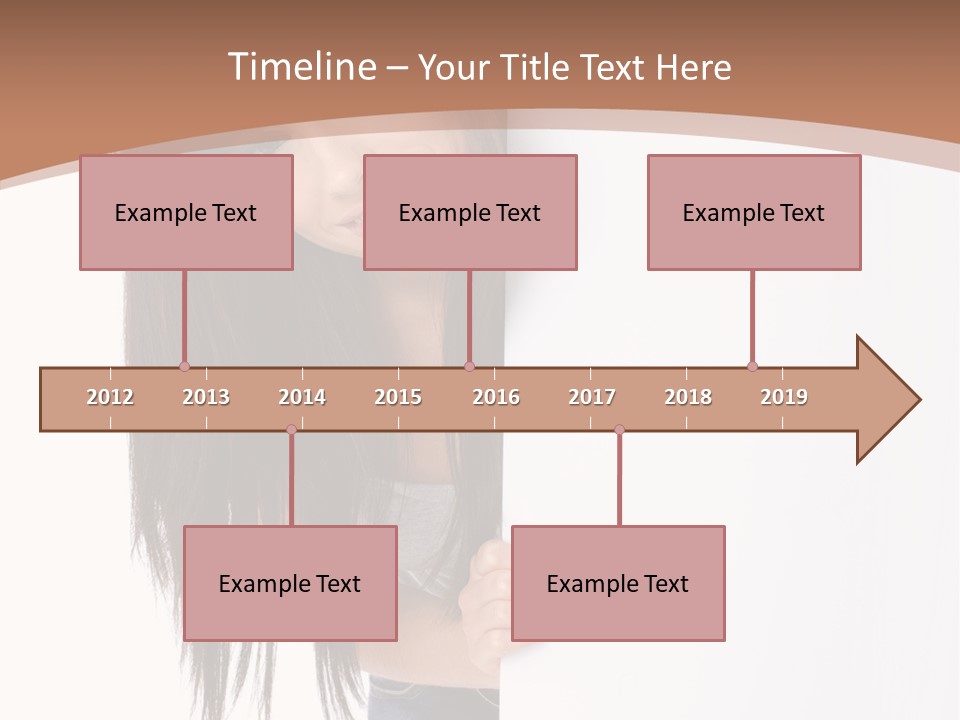 Sign Display Model PowerPoint Template