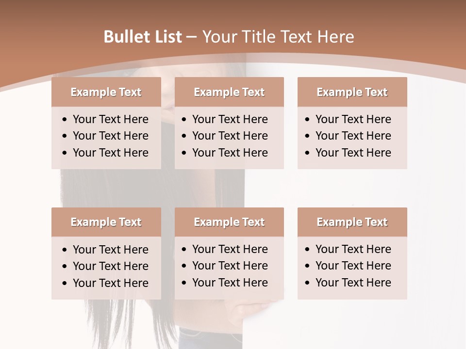 Sign Display Model PowerPoint Template