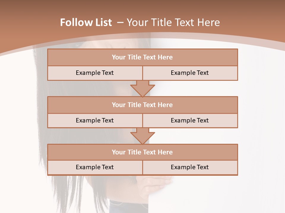 Sign Display Model PowerPoint Template