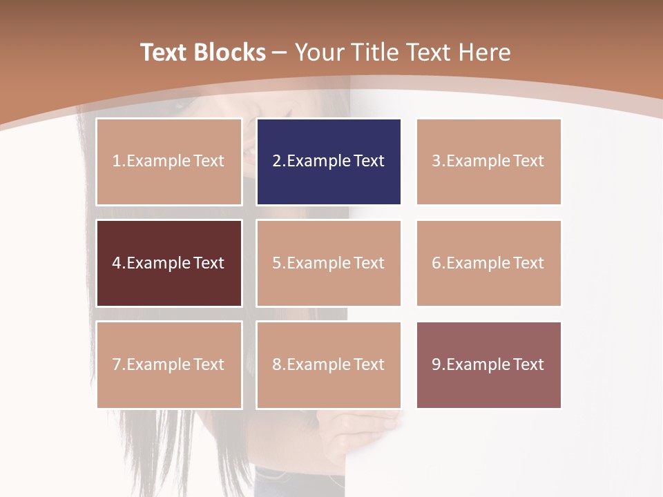 Sign Display Model PowerPoint Template