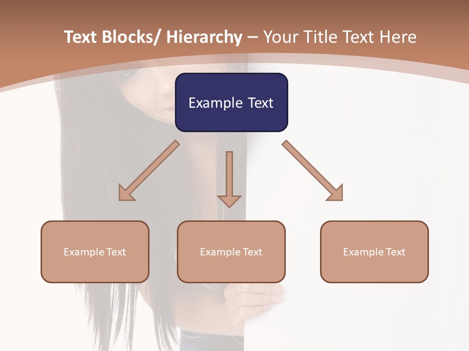 Sign Display Model PowerPoint Template