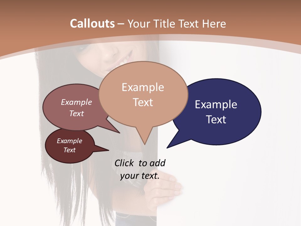 Sign Display Model PowerPoint Template