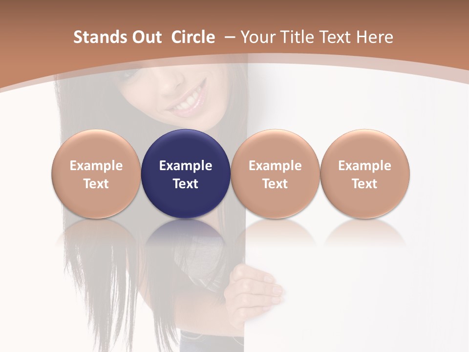 Sign Display Model PowerPoint Template