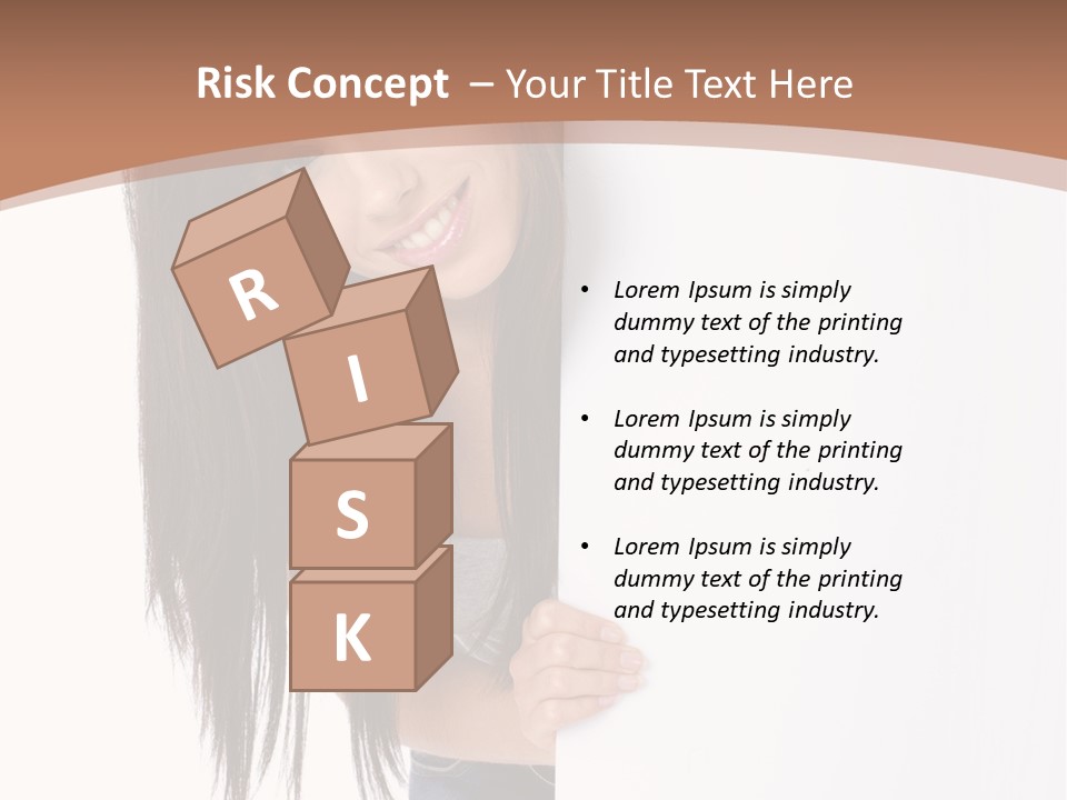 Sign Display Model PowerPoint Template