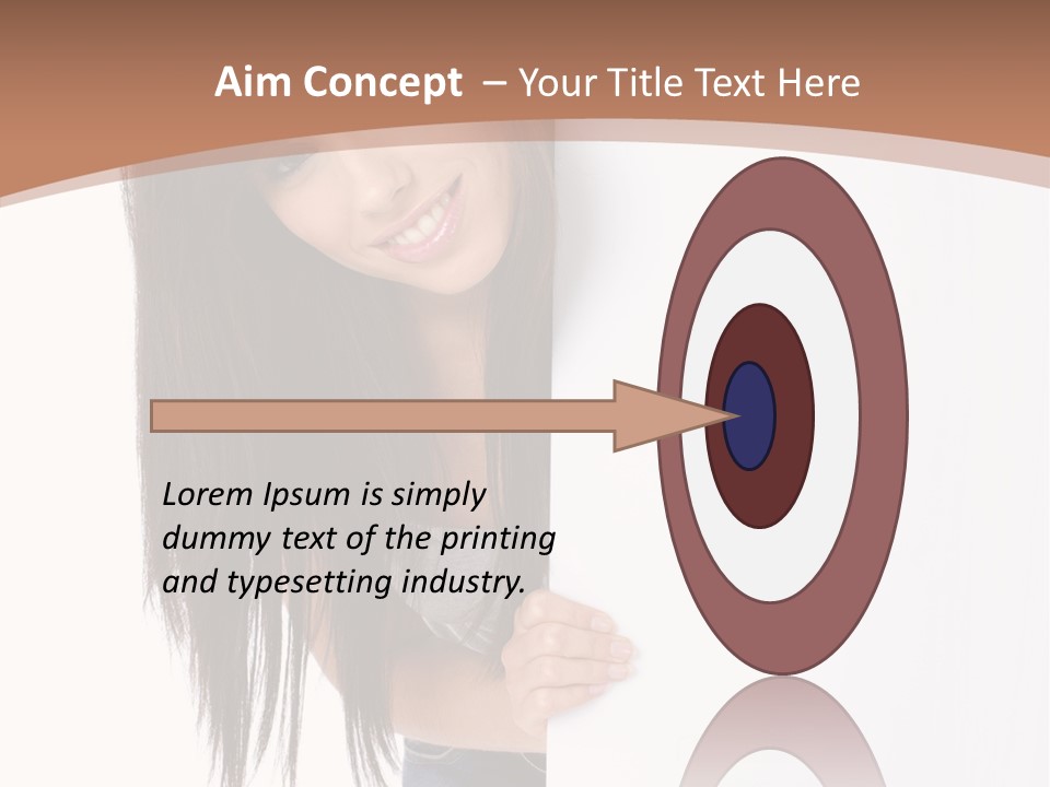 Sign Display Model PowerPoint Template