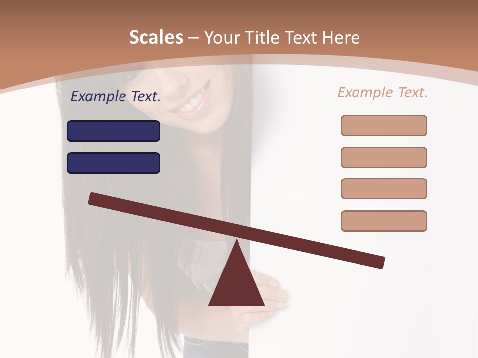 Sign Display Model PowerPoint Template
