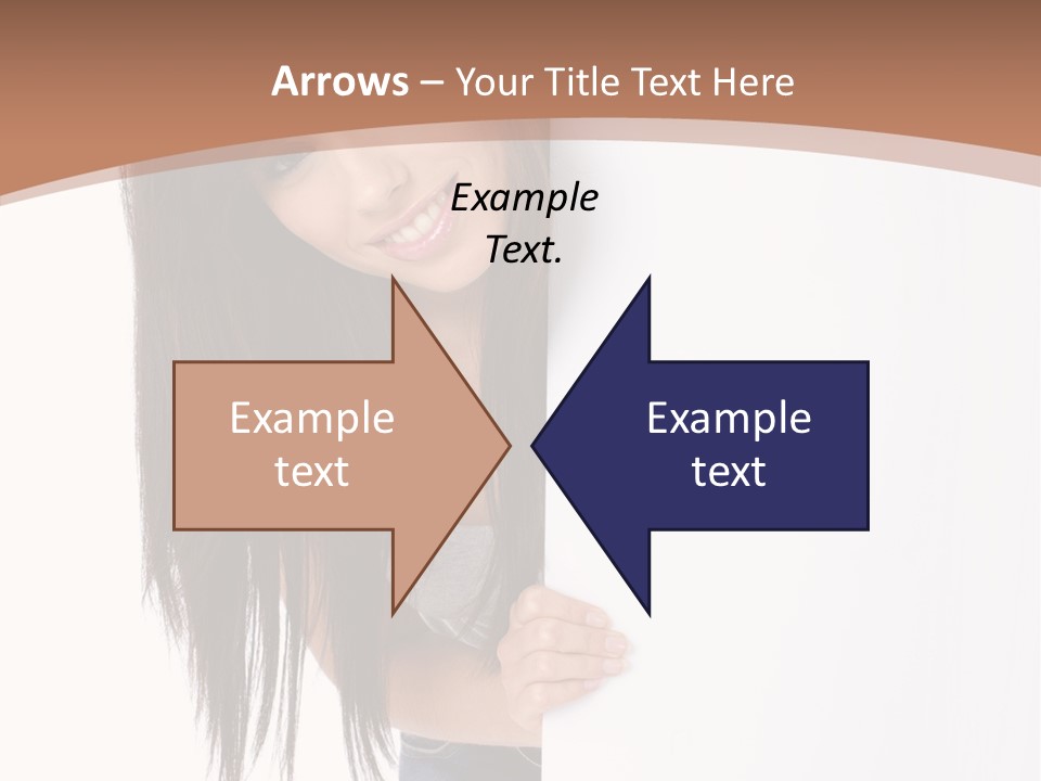 Sign Display Model PowerPoint Template
