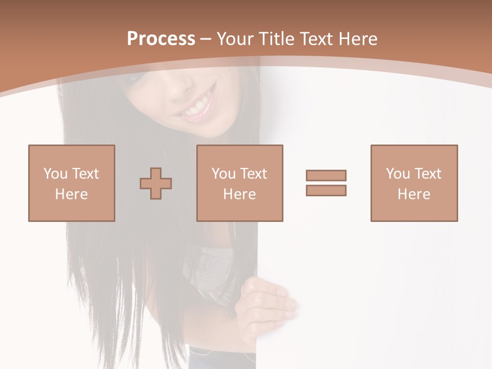 Sign Display Model PowerPoint Template