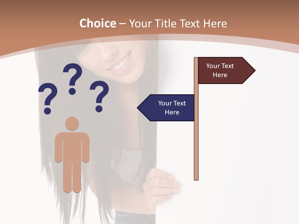 Sign Display Model PowerPoint Template