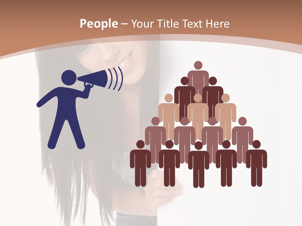 Sign Display Model PowerPoint Template