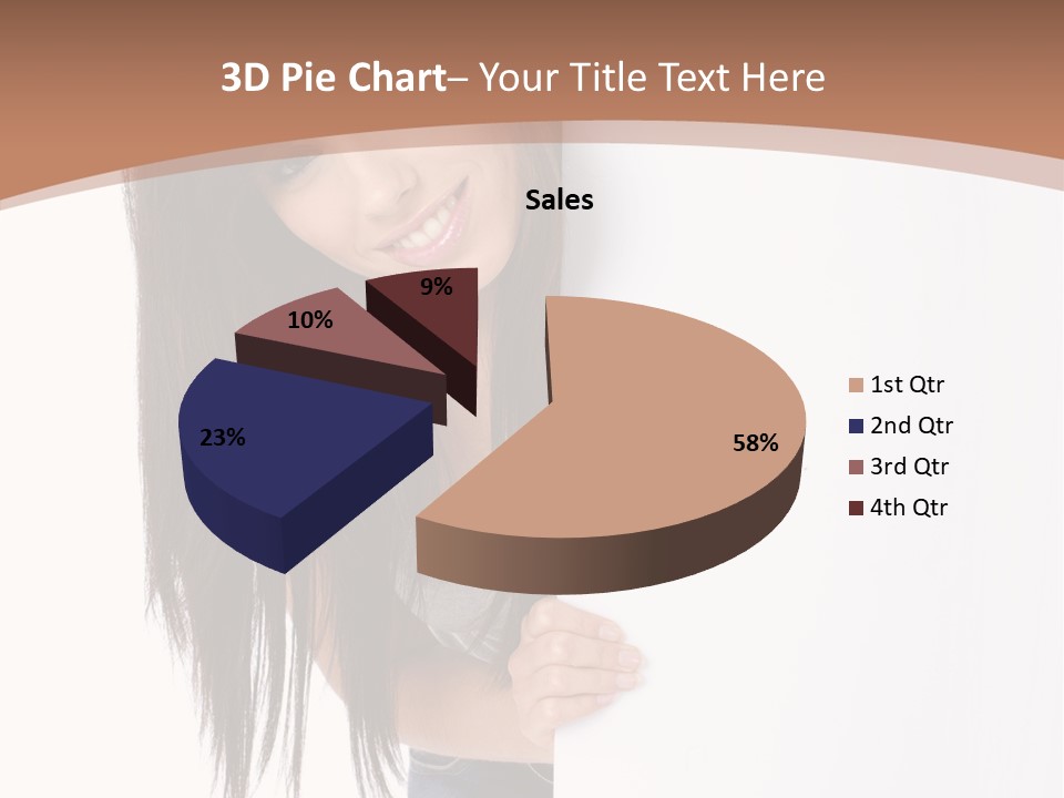 Sign Display Model PowerPoint Template