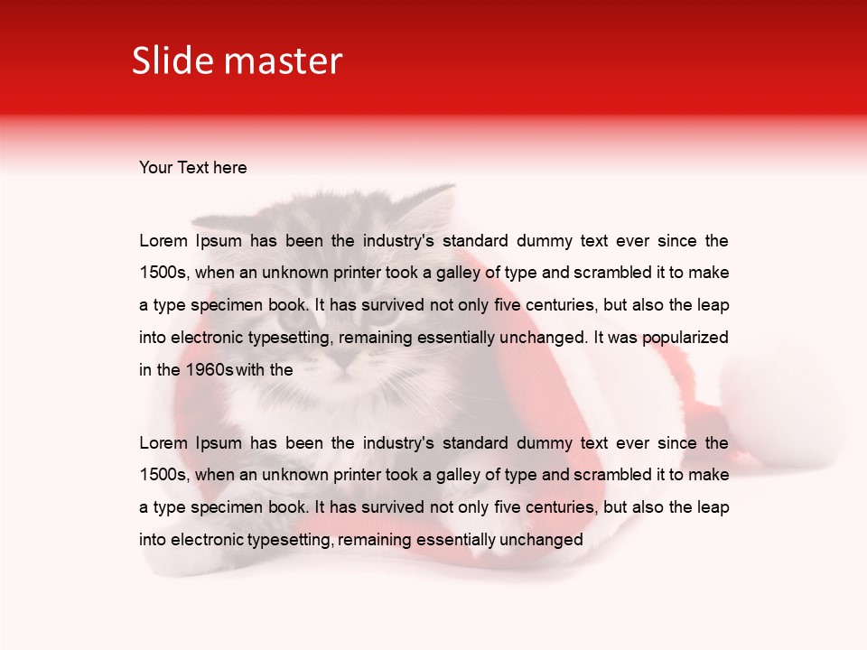 Hat Nature Animals PowerPoint Template