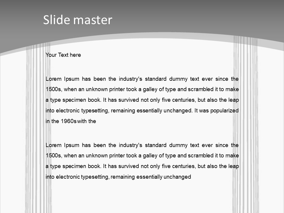 Ornamental Old Ornament PowerPoint Template