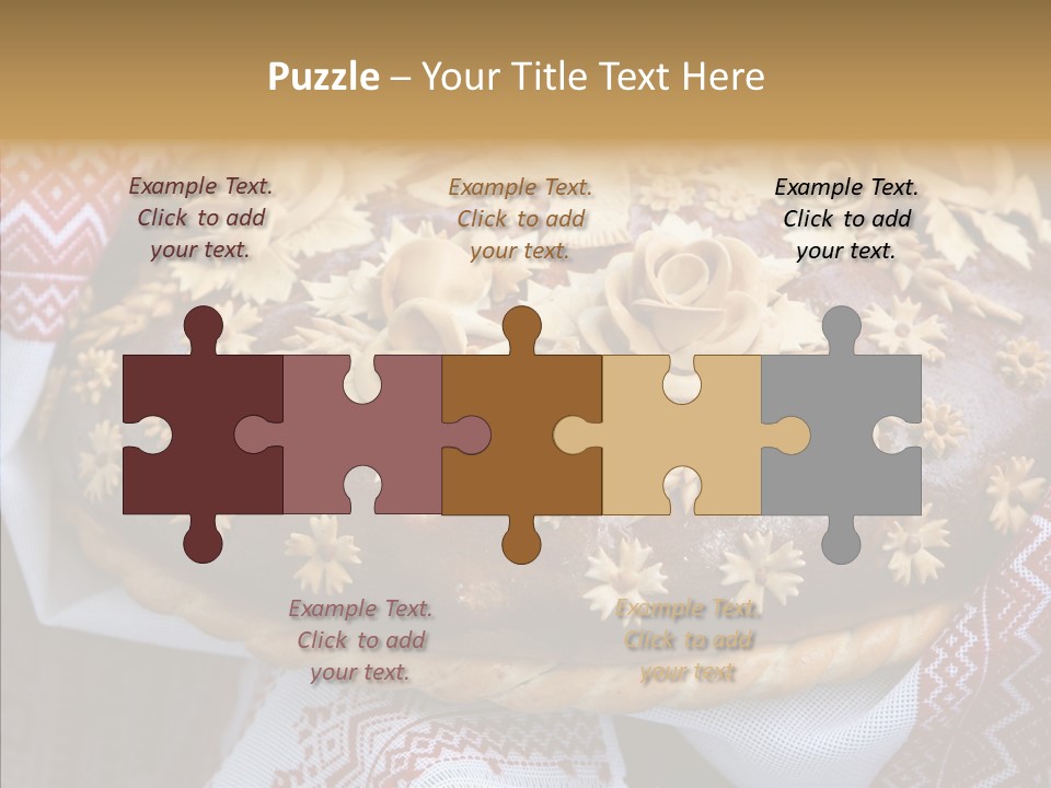 European Beautiful Ukraine PowerPoint Template