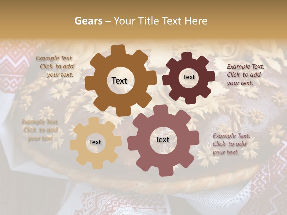 European Beautiful Ukraine PowerPoint Template