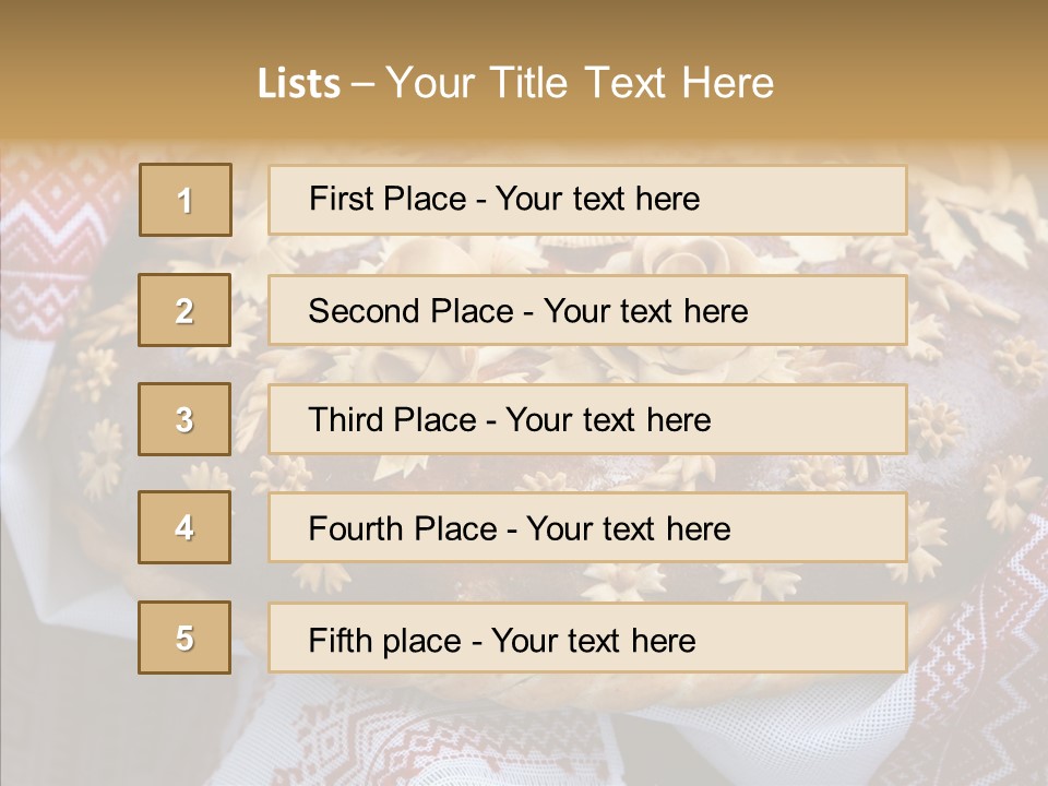 European Beautiful Ukraine PowerPoint Template