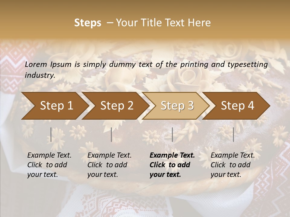 European Beautiful Ukraine PowerPoint Template
