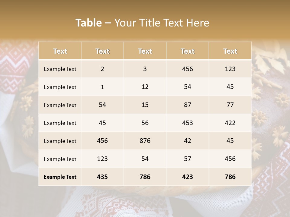 European Beautiful Ukraine PowerPoint Template