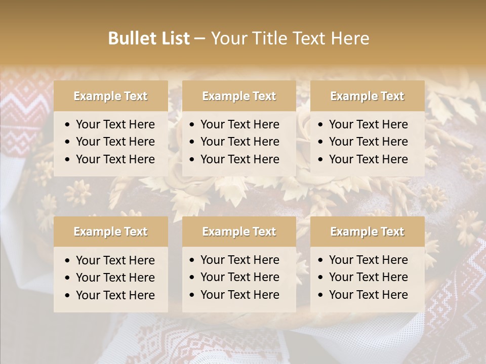 European Beautiful Ukraine PowerPoint Template