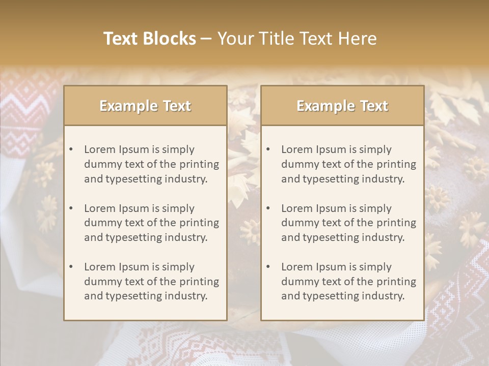 European Beautiful Ukraine PowerPoint Template