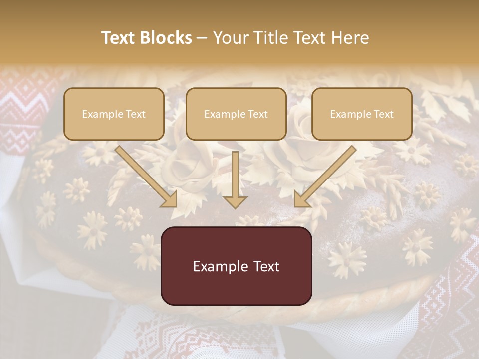 European Beautiful Ukraine PowerPoint Template
