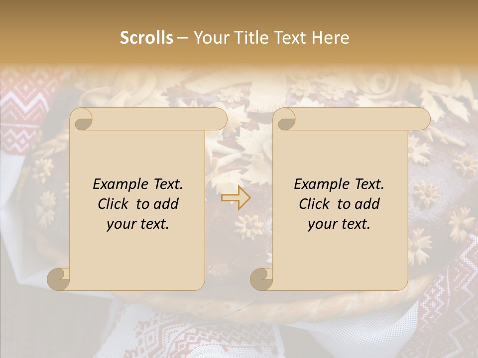European Beautiful Ukraine PowerPoint Template