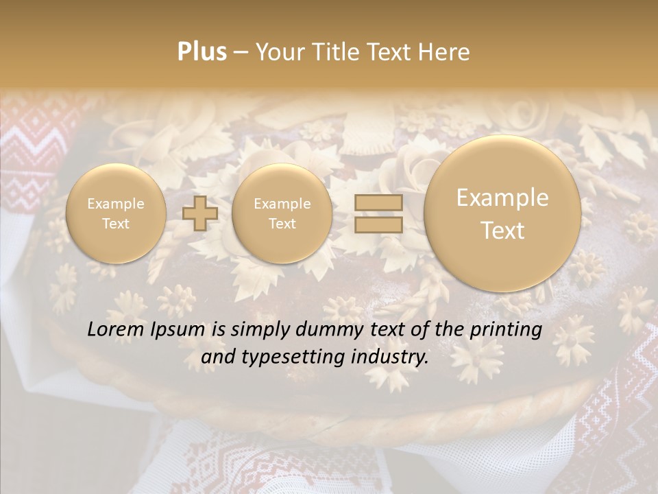 European Beautiful Ukraine PowerPoint Template