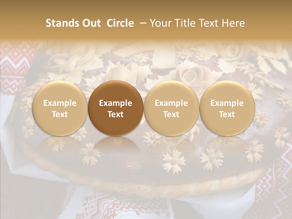 European Beautiful Ukraine PowerPoint Template