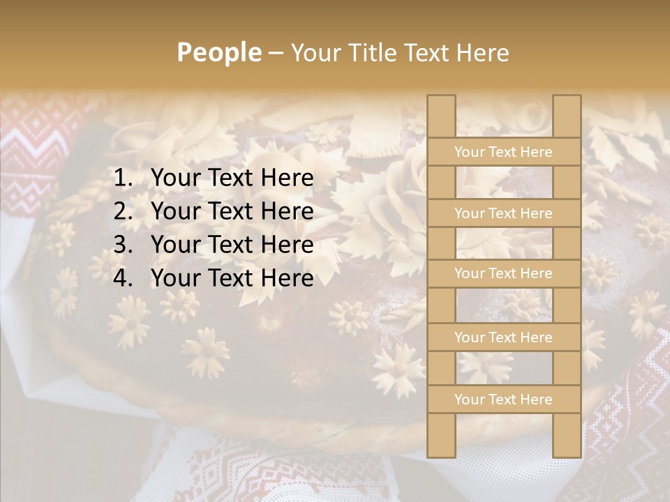 European Beautiful Ukraine PowerPoint Template