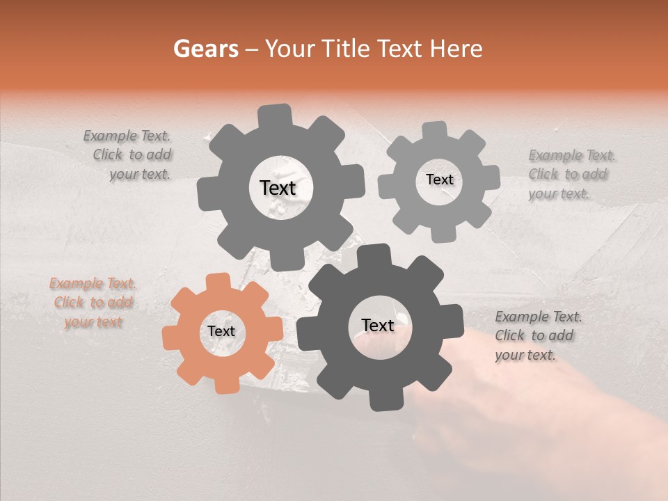 Craft House Trade PowerPoint Template