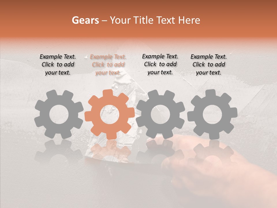 Craft House Trade PowerPoint Template