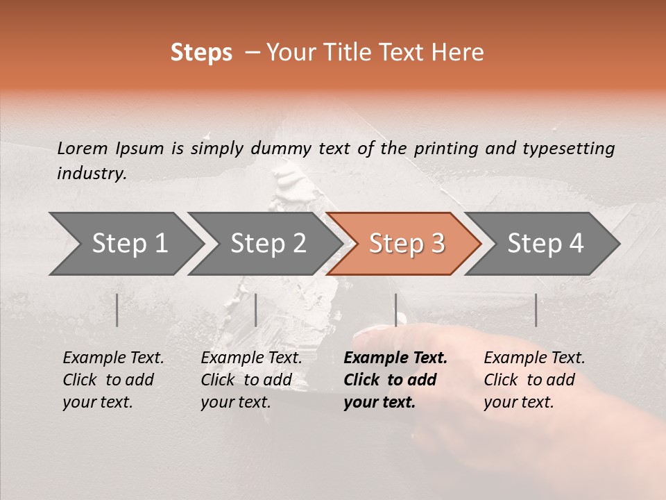 Craft House Trade PowerPoint Template