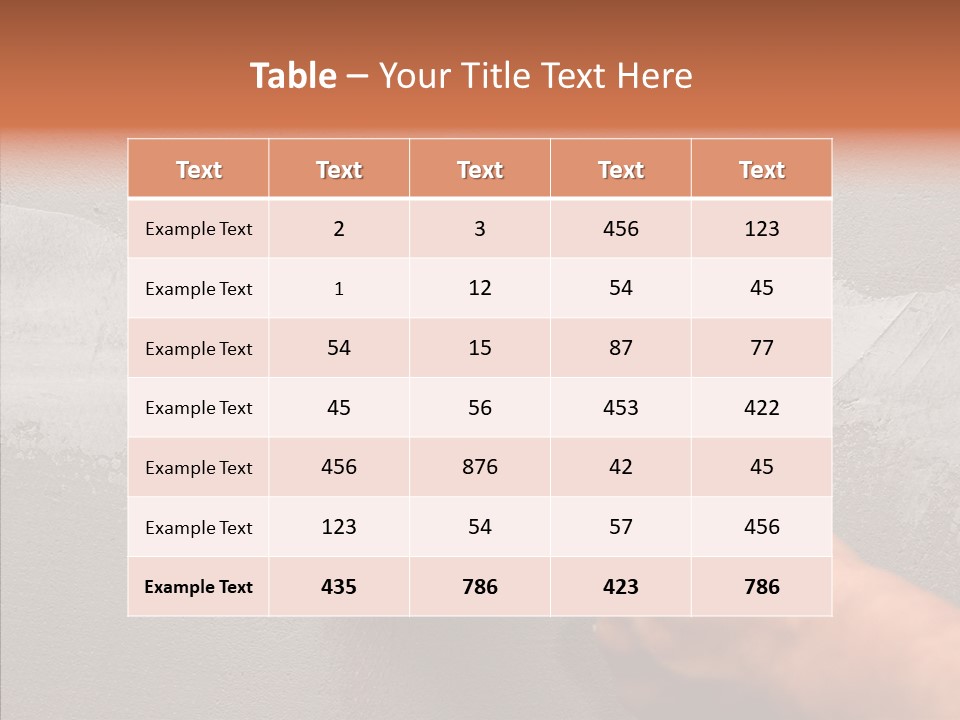 Craft House Trade PowerPoint Template