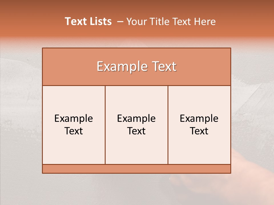Craft House Trade PowerPoint Template