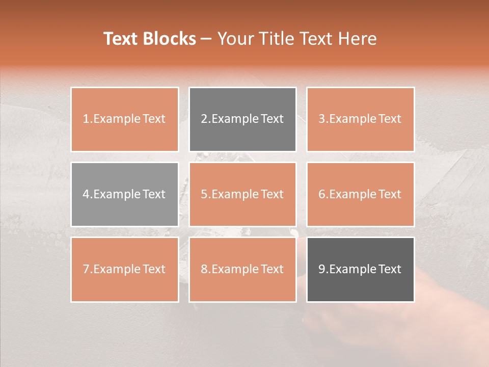 Craft House Trade PowerPoint Template