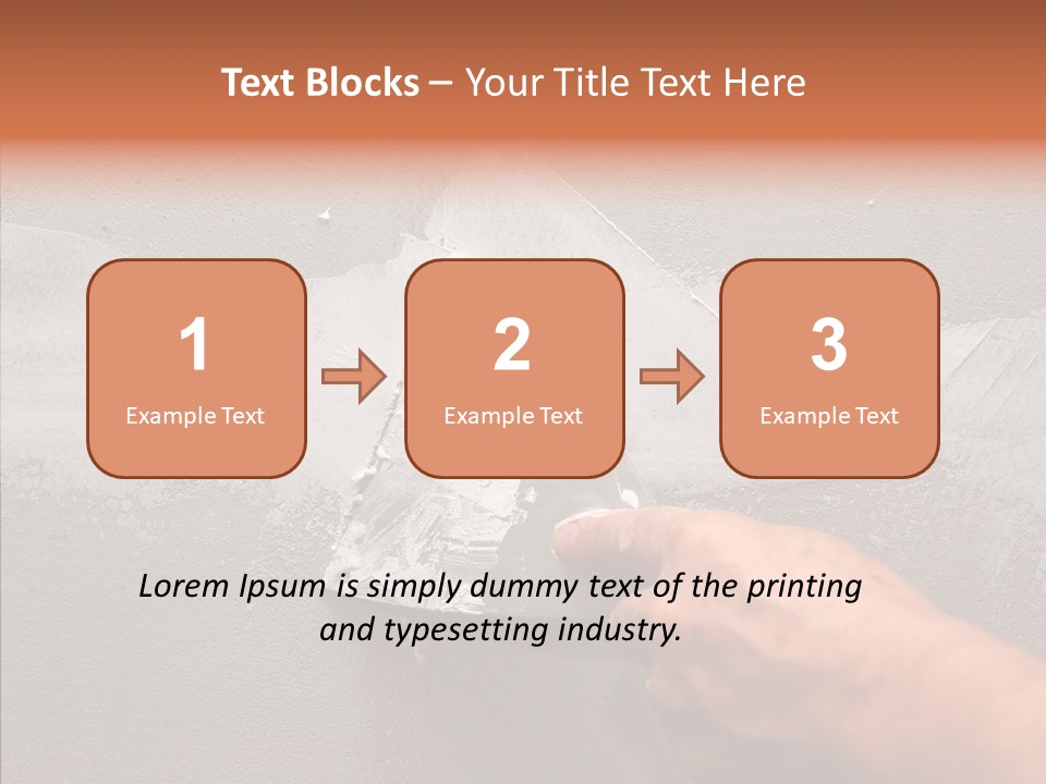 Craft House Trade PowerPoint Template