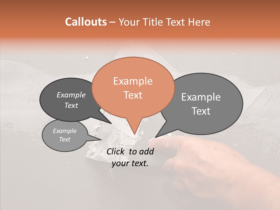 Craft House Trade PowerPoint Template