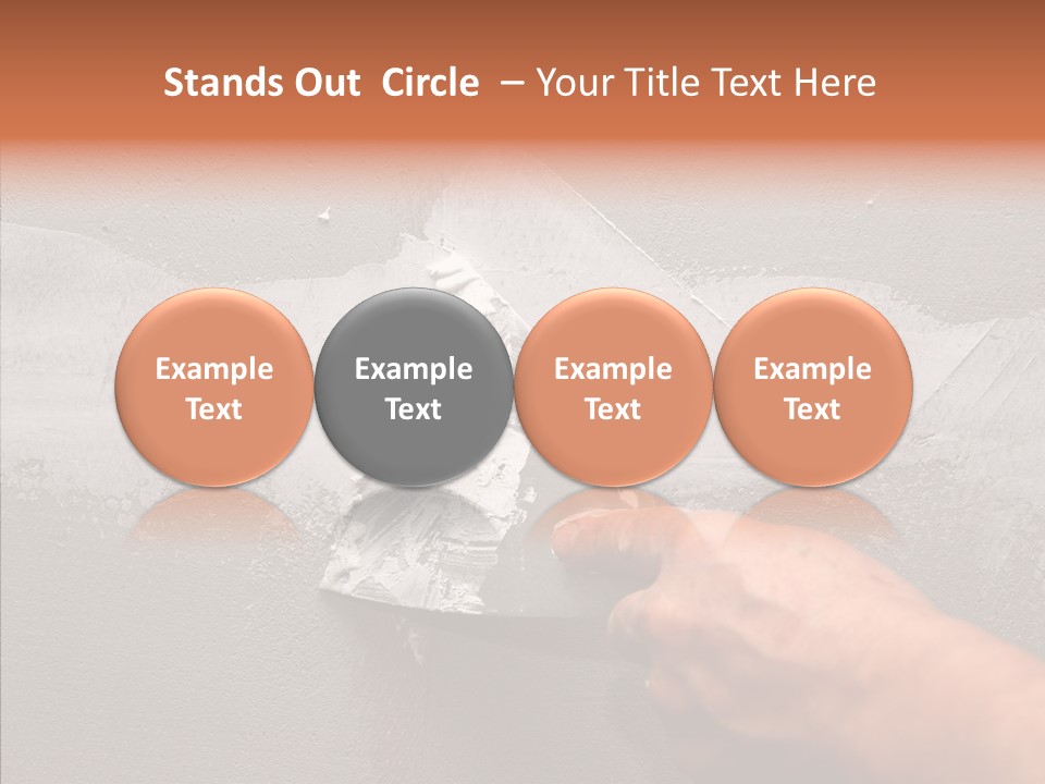 Craft House Trade PowerPoint Template