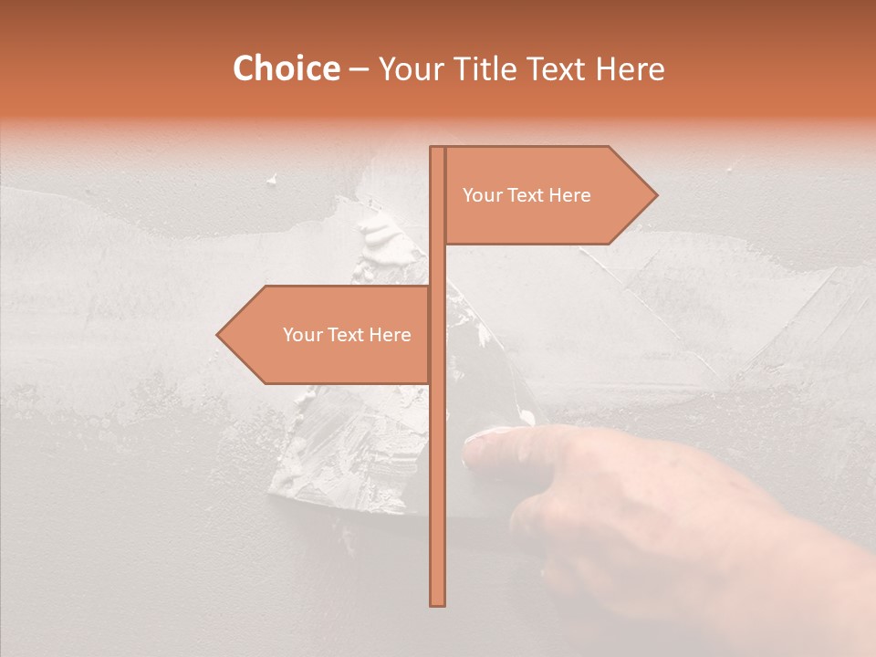 Craft House Trade PowerPoint Template