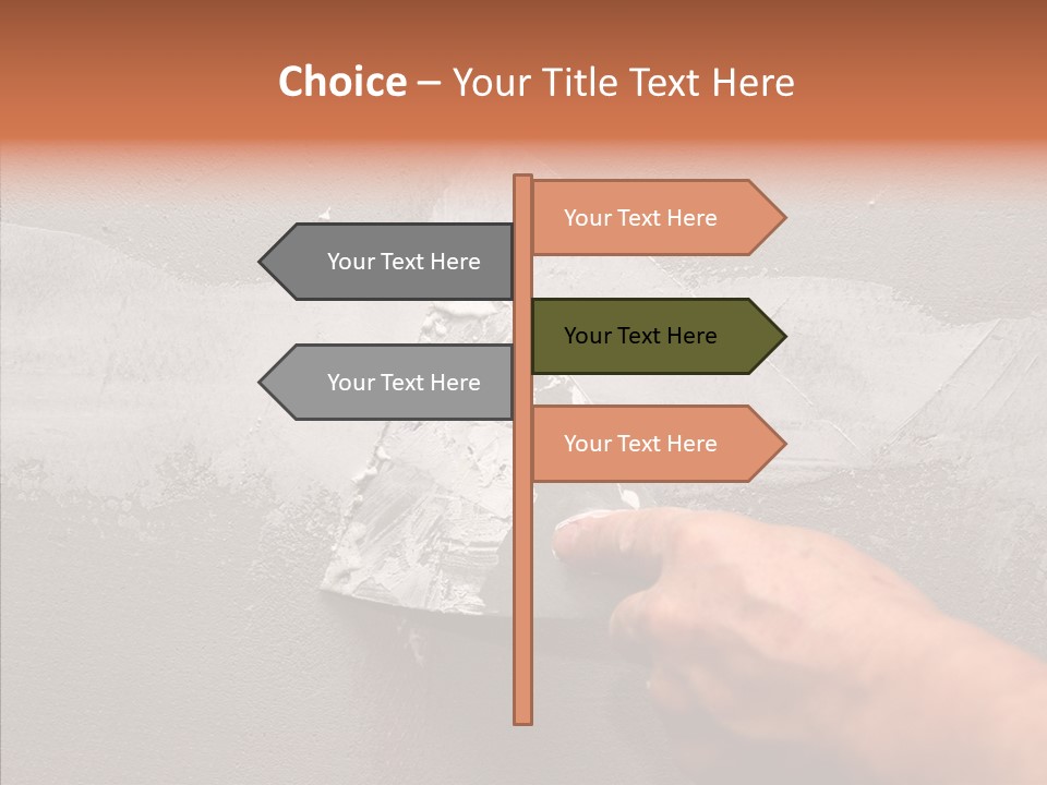 Craft House Trade PowerPoint Template