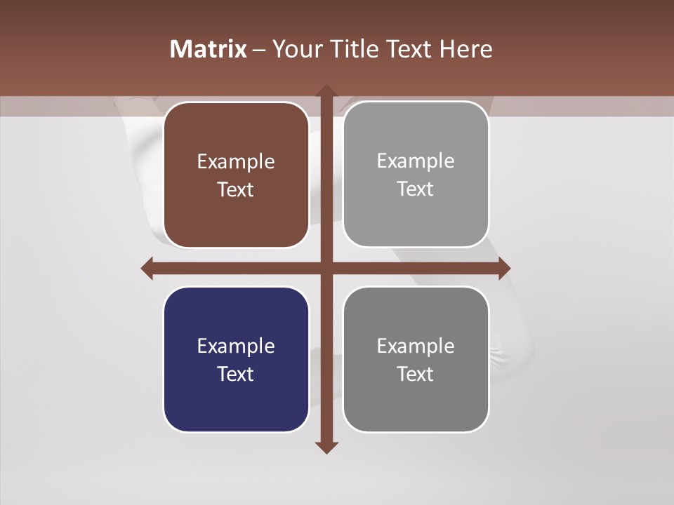 Girl Exercizing Style PowerPoint Template