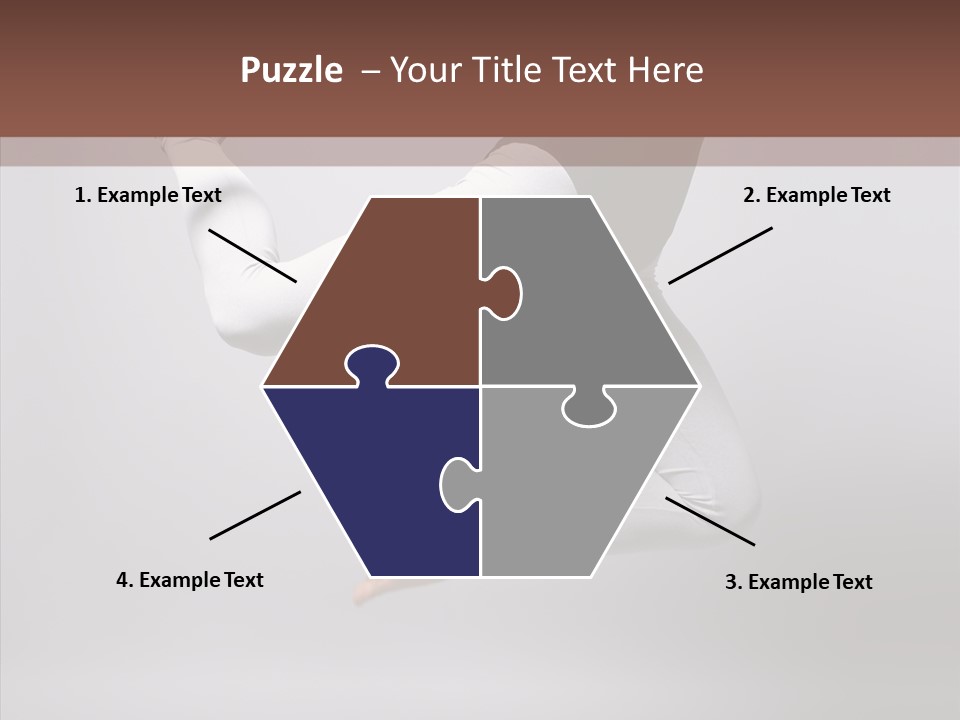 Girl Exercizing Style PowerPoint Template